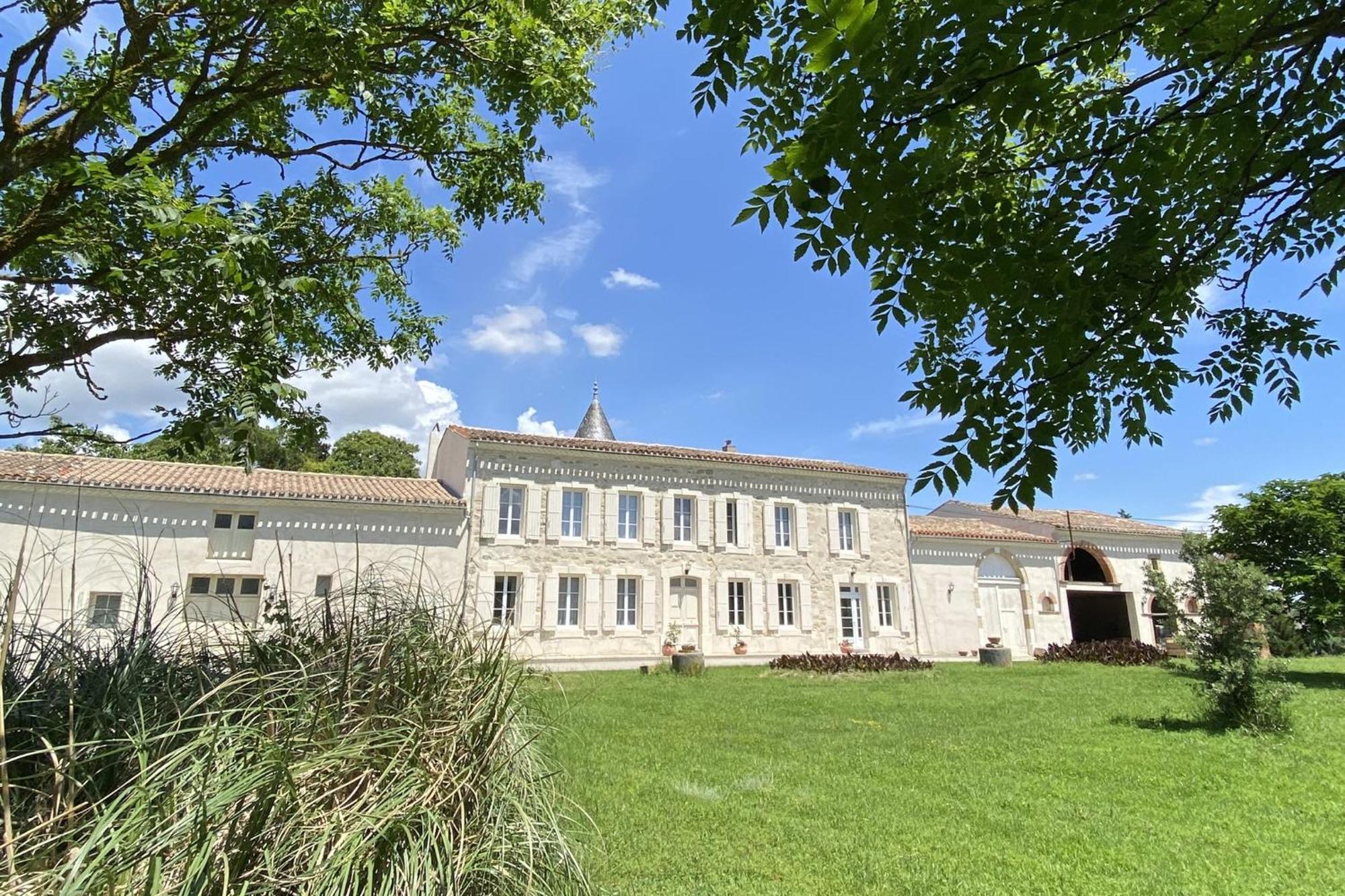 Domaine De Lanis - Maison D'Hotes Avec Parc Et Piscine 카스텔나우다리 외부 사진