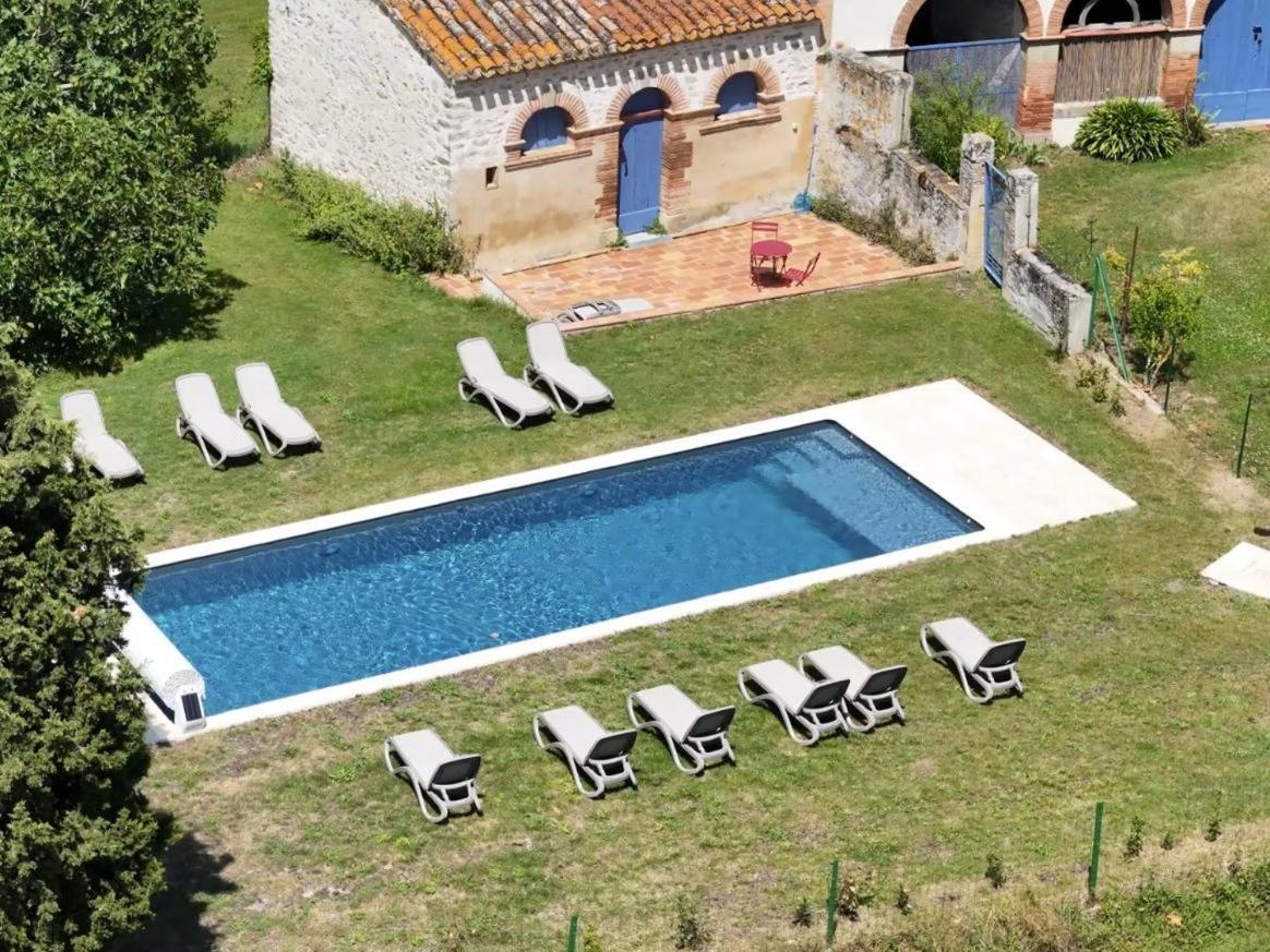 Domaine De Lanis - Maison D'Hotes Avec Parc Et Piscine 카스텔나우다리 외부 사진
